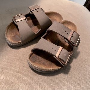 Birkenstock sandals- mocha. Toddler